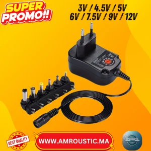adaptateur d'alimentation 3V-12V